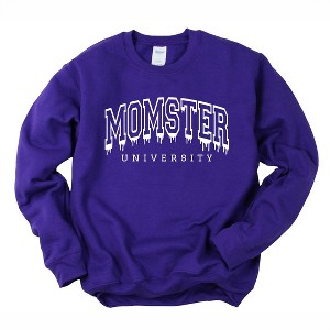 Simply Sage Market Women's Graphic Sweatshirt Momster University - 1 of 4