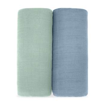 Muslin Swaddle Blankets Neutral Receiving Blanket For Boys And Girls By Comfy Cubs