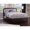 Full Platform Bed with Trundle - Modern Design, Twin Size, Sturdy Frame, Easy Assembly, Home Bedroom Furniture - 3 of 4