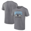 MLB Miami Marlins Men's Gray Bi-Blend Short Sleeve T-Shirt - 3 of 3