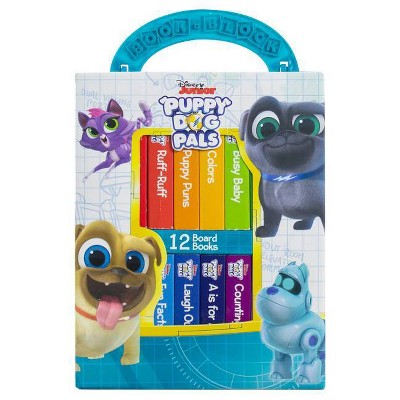 Disney Junior Puppy Dog Pals - by  Derek Harmening (Board Book)