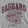 Men's Saguaro National Park State Line Crewneck Sweatshirt - 2 of 4