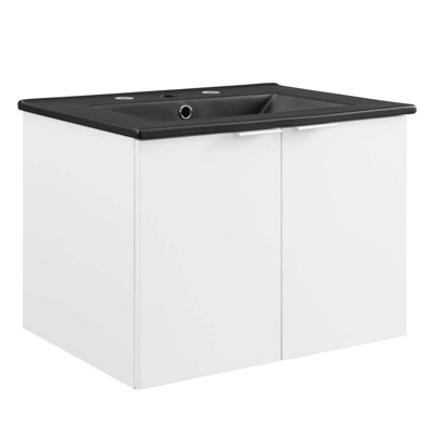Modway Maybelle 24 Wall-Mount Bathroom Vanity