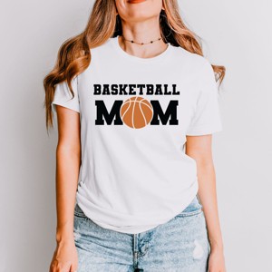 Simply Sage Market Basketball Mom Varsity Short Sleeve Tee - 1 of 4