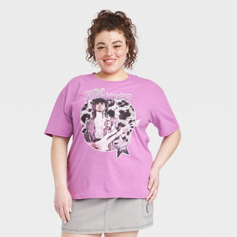 Women's Hot Stuff Oversized Short Sleeve Graphic T-shirt - Pink 1x : Target