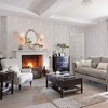 Laura Ashley Josette White and Dove Grey Wallpaper - 2 of 4