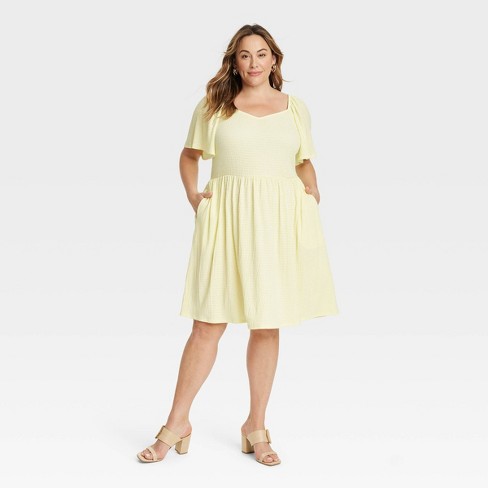 Target sale yellow dress