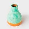 Mela Artisans Vashed Verdgris Bud Vase - 2 of 3