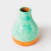 Mela Artisans Vashed Verdgris Bud Vase - image 2 of 3