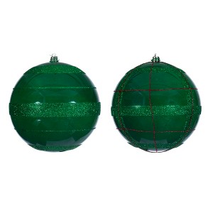 Vickerman Ball Ornament with Glitter - 1 of 1