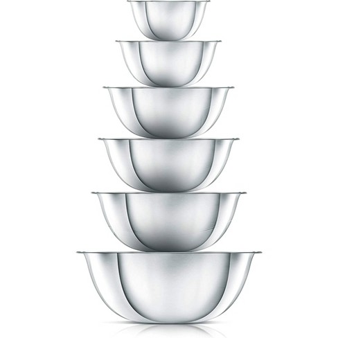 RSVP Stainless Steel Prep Bowl 8-Piece Set