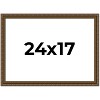 PosterPalooza | Sculpted Gold Picture Frame - UV Acrylic, Backing Board, Hanging Hardware Included - 2 of 4