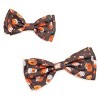 The Worthy Dog Pumpkin Spice Bow Tie Accessory - 3 of 3