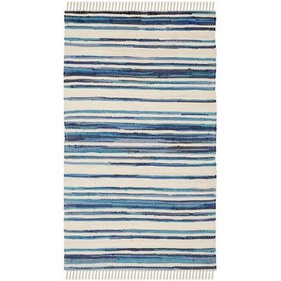 Rag Rug RAR126 Hand Woven Indoor Rugs - Safavieh