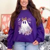 Coquette Ghost Roses  -  Womens Sweatshirt - 3 of 3