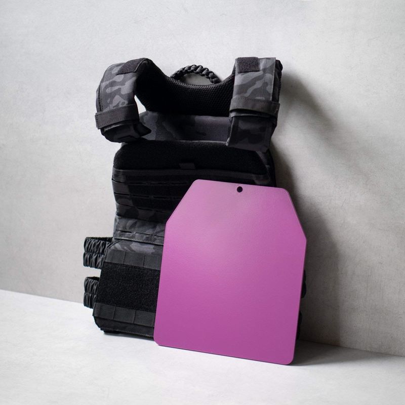 Tribe WOD 5.75-13.75lb Weight Vest Plates - Purple, 2 of 8