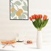 REGALWOVEN Silk Indoor Decoration Artificial Tulip Flowers 13.8" 12 Pcs - 2 of 4