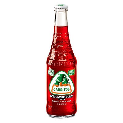 Jarritos Strawberry Soda - 12.5 fl oz Glass Bottle