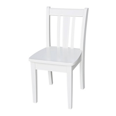 Set of 2 San Remo Juvenile Chairs White - International Concepts