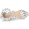 Allegra K Women's Polka Dots Lace Up Chunky Heels Sandals - 4 of 4