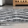 Washable Large Area Rug, Ultra-Thin Non-Slip Modern Abstract Foldable Low Pile Floor Carpet for Living Room Bedroom Dining - 3 of 4