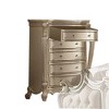 46" Picardy Chest Antique Pearl - Acme Furniture: European Style, 5 Drawers, No Assembly Required - 2 of 4