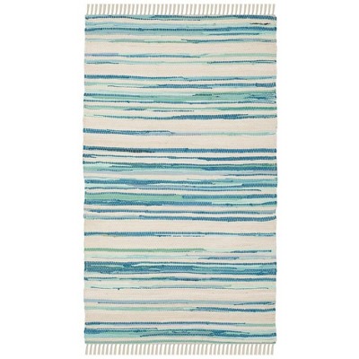 Rag Rug RAR126 Hand Woven Indoor Rugs - Safavieh