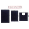 Home Weavers Luxury Collection 100% Cotton Tufted Bathroom Rug Set, Non-Slip Latex Bath Rug Set - 3 of 4