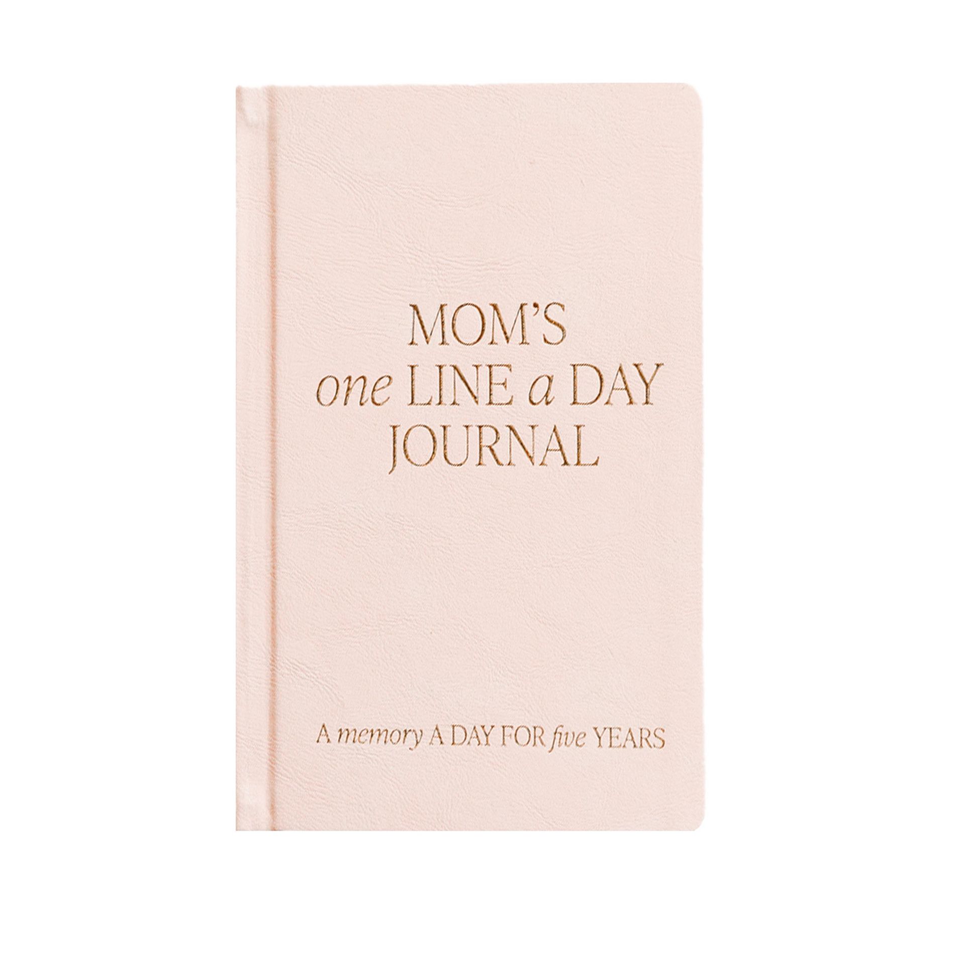 Sweet Water Decor One's Mom Line a Day Pink Journal