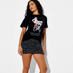 Women's Sabrina Man's Best Friend Short Sleeve Graphic T-Shirt