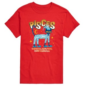 Pete the Cat Pisces Short Sleeve Graphic T-Shirt - Red - 5X Big and Tall - 1 of 4