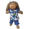 Doll Clothes Superstore Blue Flower Shorts Fit 15-16 Inch Baby And Cabbage Patch Kid Dolls - 2 of 4