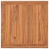 vidaXL Batavia Table 33.5 inches x33.5 inches x29.5 inches  Solid Teak Wood - 4 of 4