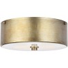 Elegant Lighting Hazen 2 light 12 inch Vintage Silver flush mount - 3 of 4