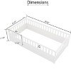 Floor bed, integral construction with super high security barrier, door - 3 of 4