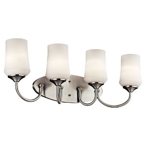 Kichler Lighting Aubrey 4 - Light Vanity in  Brushed Nickel - 1 of 1