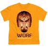 Boys' Star Trek Bit Warrior T-Shirt Gold Large - 2 of 4