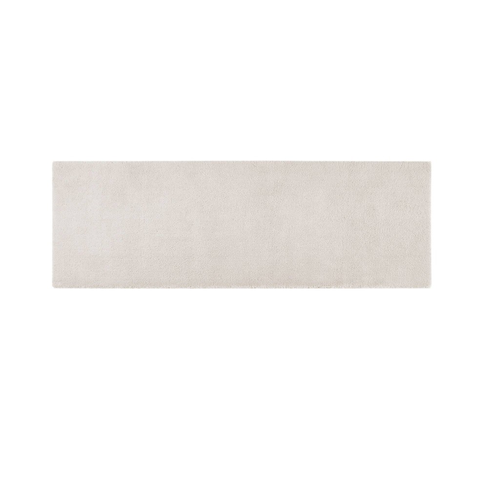 24inx72in Marshmallow Bath Rug Taupe