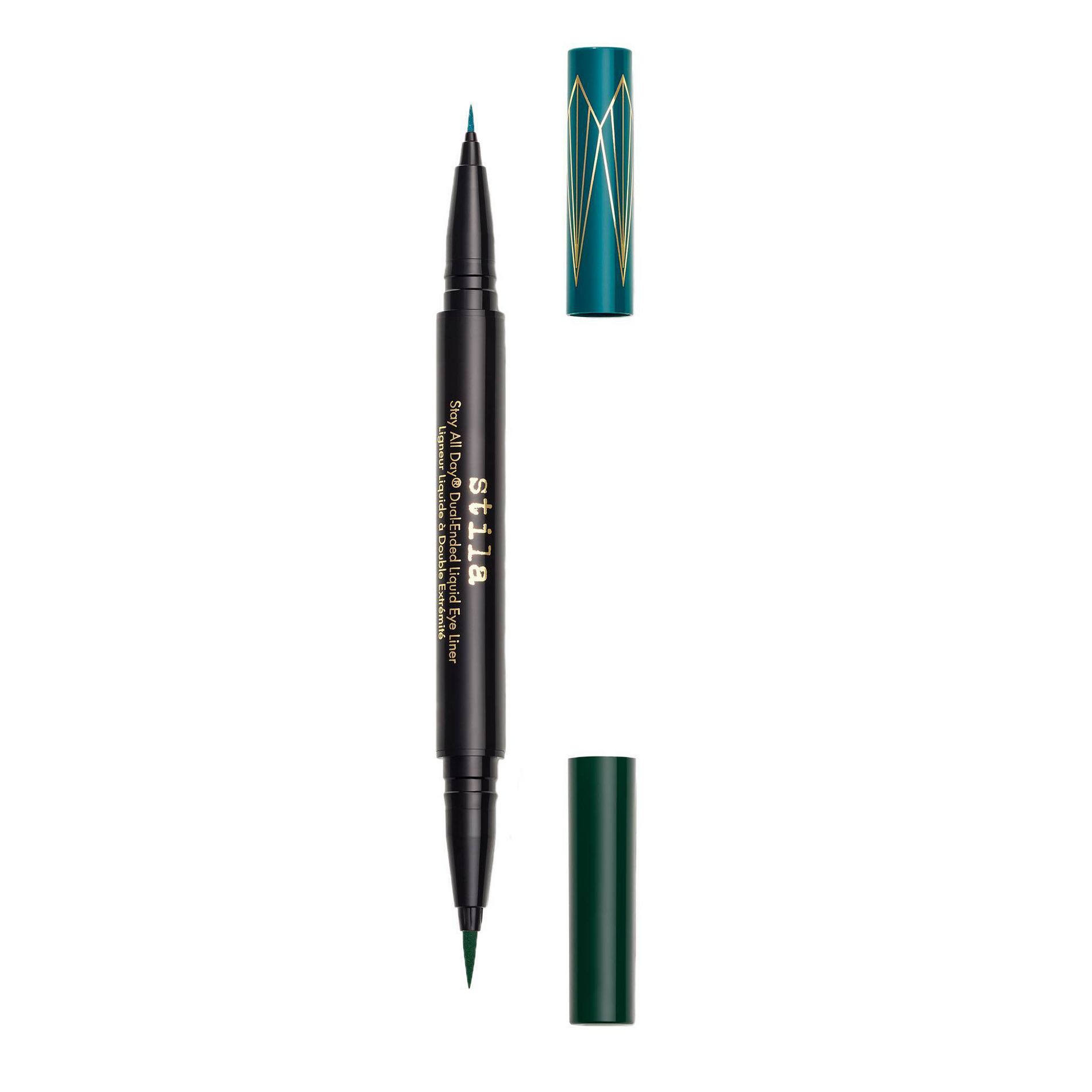 Stila Stay All Day Dual Ended Liquid Eyeliner -Teal/Intense Jade - 0.33 fl oz - Ulta Beauty