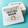 Big Dot of Happiness 25 Ct Whiskey Tasting Room Drink Coasters, 4-Inch Disposable Square Paper Coasters for Home Bar Accessories or Birthday Parties - 3 of 4