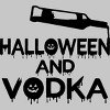 Men's Design By Humans Halloween and Vodka By melcu T-Shirt - 2 of 4