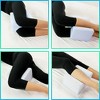 Dr. Pillow Leg Pillow - Adjusts Your Hips, Legs And Spine For A Comfortable Sleep, Blue - 4 of 4