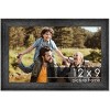 PosterPalooza | 12x9 Wide Barnwood Picture Frame, UV Acrylic, 6 Finishes - Grey, Brown, White, and Black - 2 of 4