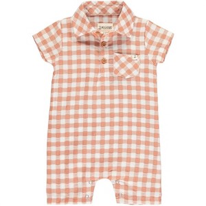 Boy's Sandy Polo Romper - ME & HENRY - 1 of 1