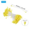 Unique Bargains Handmade Flexible Durable Artificial Flower Stamen 3mm 750 Pcs - 2 of 4