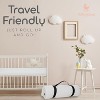 Babylicious Waterproof Pack N Play Mattress Topper Soft Memory Foam, Roll-Up Design, Breathable and Travel-Friendly– Twin Size (38" x 26") - 3 of 4