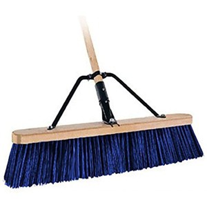 Bon Tool 21-419 Paver Broom - 24-inch Stiff Bristle - 5 Foot Wood Handle - 1 of 2