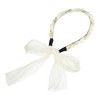 Unique Bargains Women's Satin Cross Knotted Fabric Headband 6.50"x5.71" 1 Pc - 4 of 4