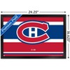 Trends International NHL Montreal Canadiens - Logo 21 Framed Wall Poster Prints - 3 of 4