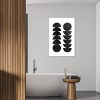 Black Shapes by Whales Way Unframed Wall Canvas - iCanvas - 3 of 3